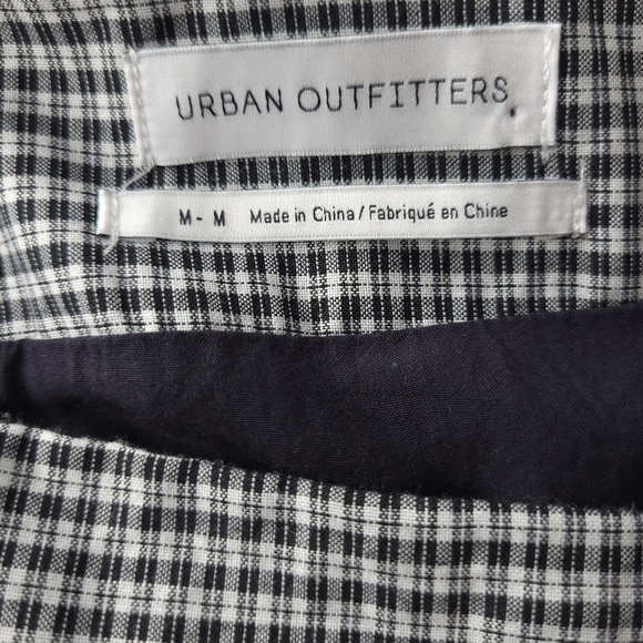 Urban Outfitters Stockholm Plaid Side Button Down Mini Skirt - Size: Medium - Picture 7 of 7
